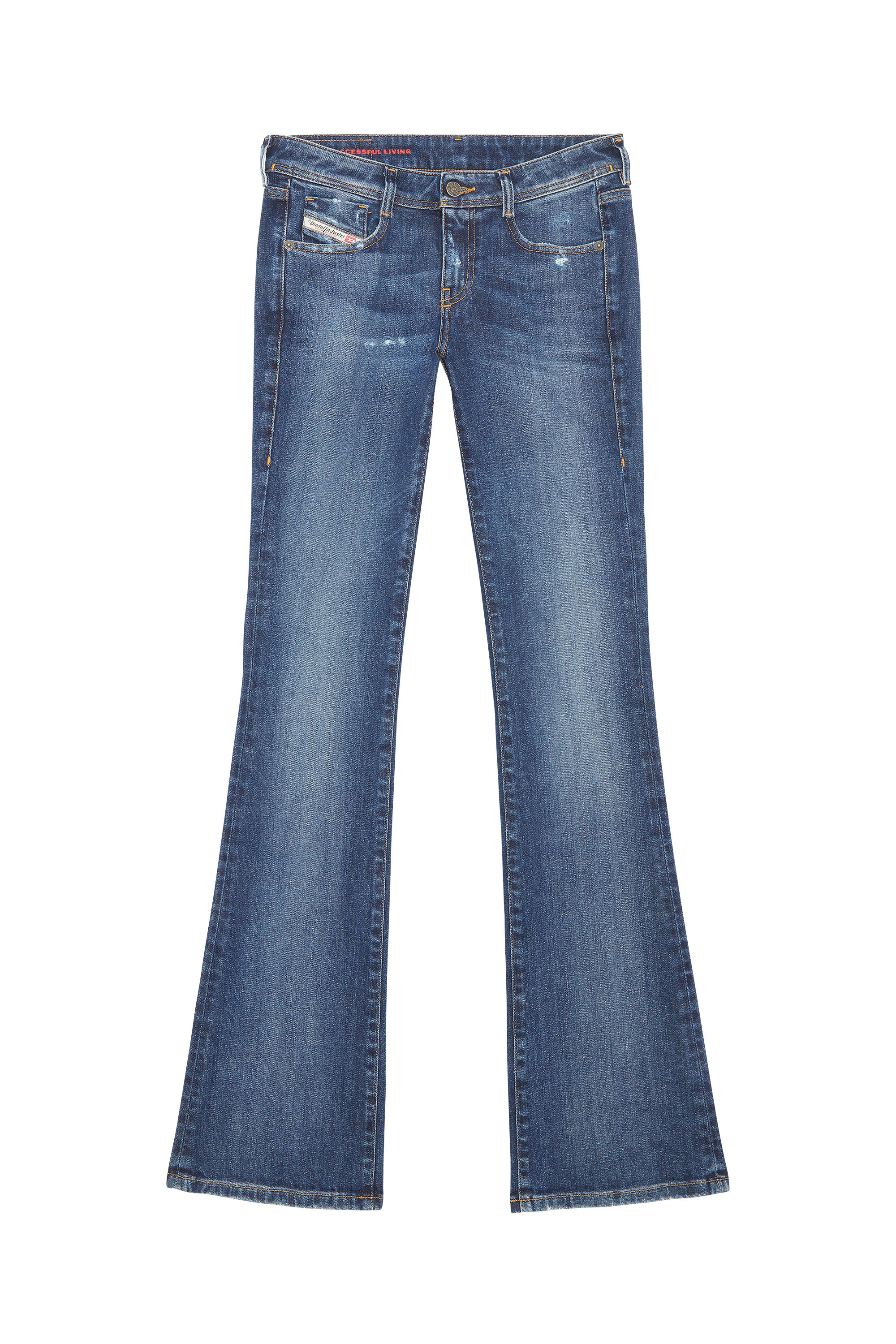 Diesel - 1969 D-Ebbey 09E45 Bootcut and Flare Jeans, Medium blue - Image 6