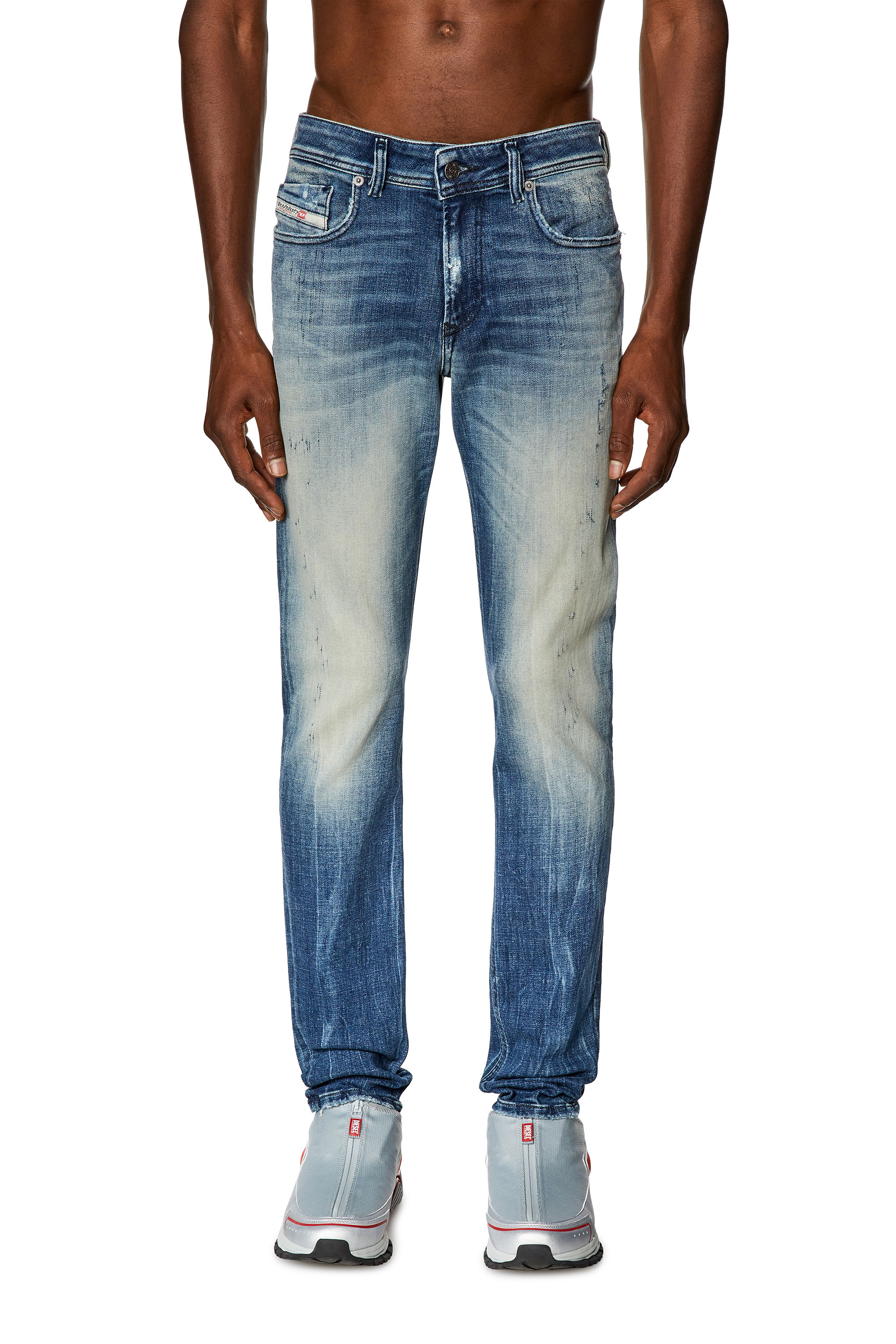 Diesel - Skinny Jeans 1979 Sleenker 09G87, Dark Blue - Image 2